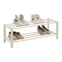 Schuhregal Benny Kaschmirfarben - Kaschmir, Modern, Metall (80/27/28,5cm) - Based