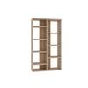Regal Keota - barve hrasta, Design, leseni material (72/123,6/25cm) - MID.YOU