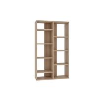 Regal Keota - barve hrasta, Design, leseni material (72/123,6/25cm) - MID.YOU
