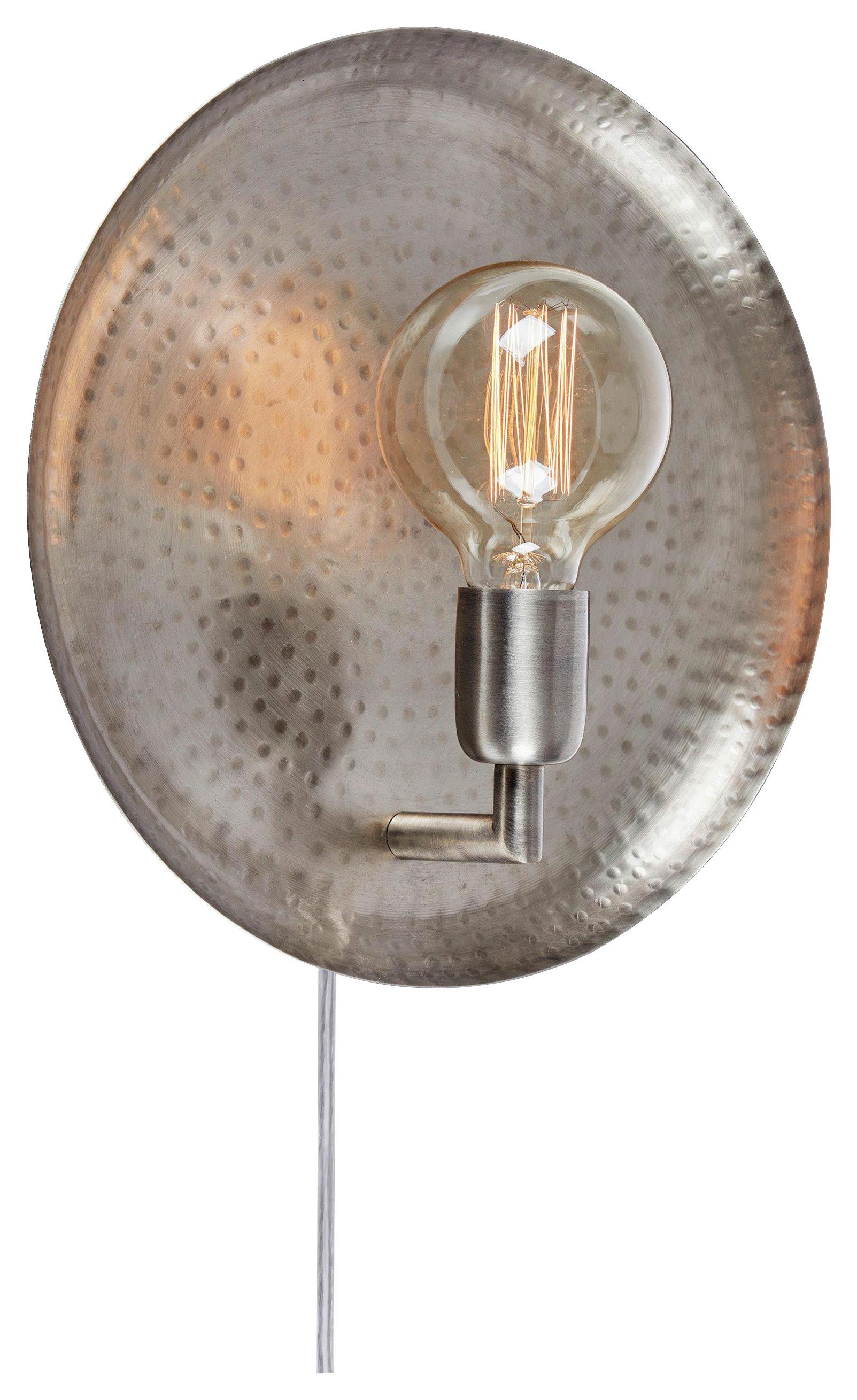 Wandleuchte Dolium Wall Silberfarben max. 40 Watt - Silberfarben, Basics, Metall (9/31/31cm) - Markslöjd