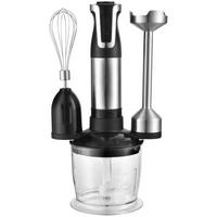 Stabmixer Aaliyah max. 800 Watt - Klar/Edelstahlfarben, ROMANTIK / LANDHAUS, Kunststoff/Metall (19,5/13,5/37cm) - Insido