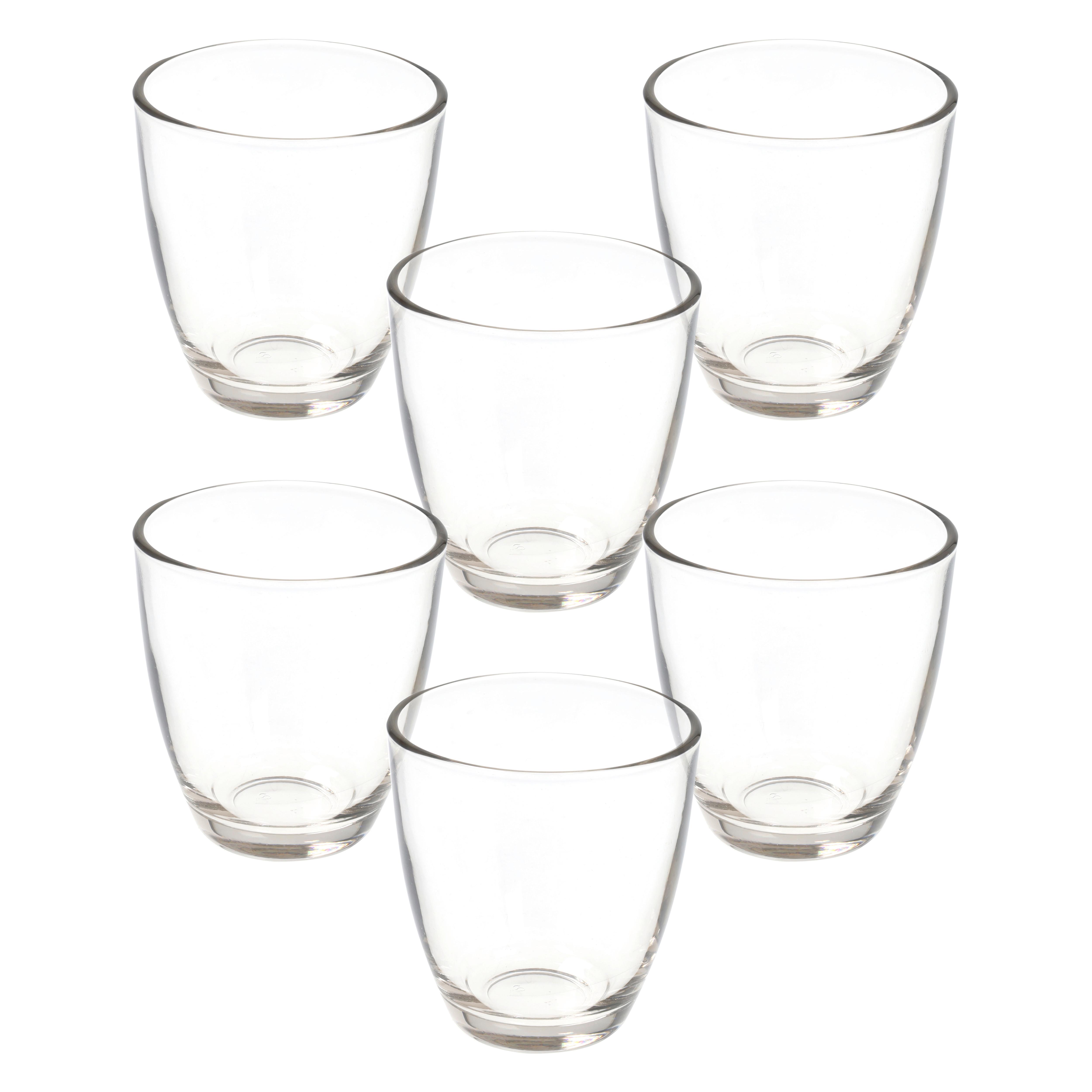 Set Kozarcev Tokyo - prosojno, Konvencionalno, steklo (0,25l) - Tognana