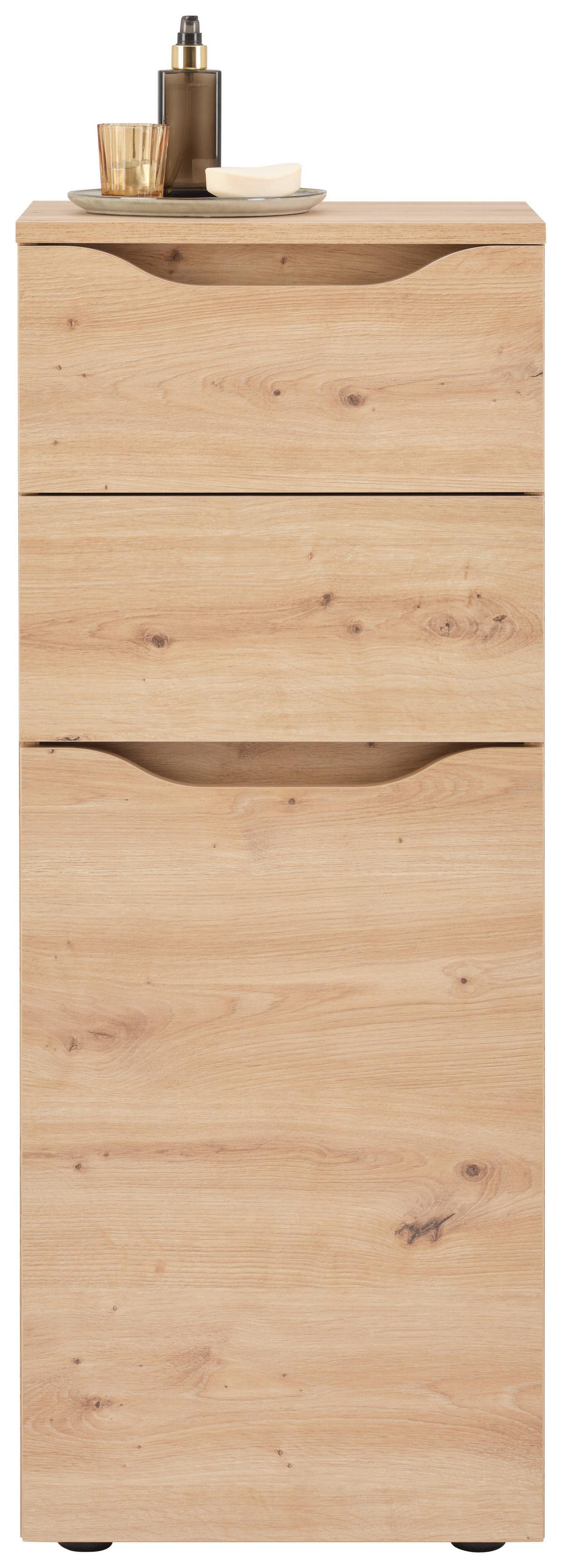 Dulap inferior Giga - stejar Artisan, Modern, material pe bază de lemn (40/102/30cm)