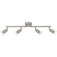 Reflector cu LED FRITZ - culoare nichel, Konventionell, metal (52/8/15cm) - Modern Living
