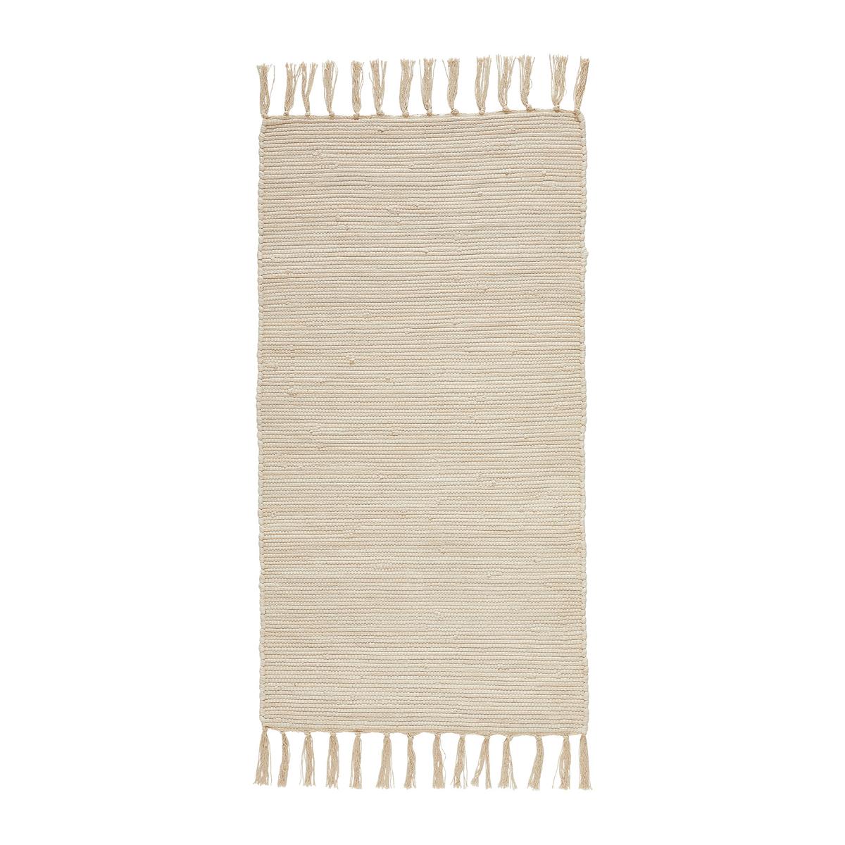 DYWAN Z FRĘDZLAMI MAXI - kolor piaskowy, Konventionell, tkanina (60/120cm) - Boxxx
