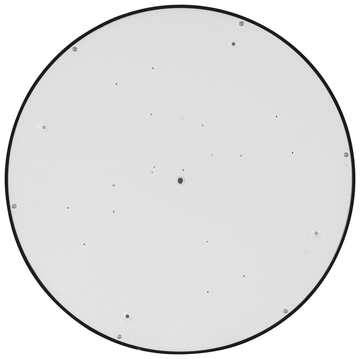 LAMPA SUFITOWA LED CHRISTINA - czarny/biały, Trend, tworzywo sztuczne/metal (60/11cm) - Novel