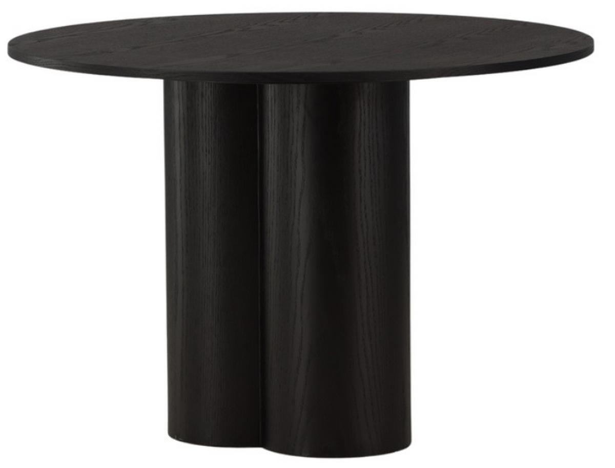 ESSTISCH OLIVIA - Schwarz, Design, Holz/Holzwerkstoff (110/110/75cm) - Livetastic