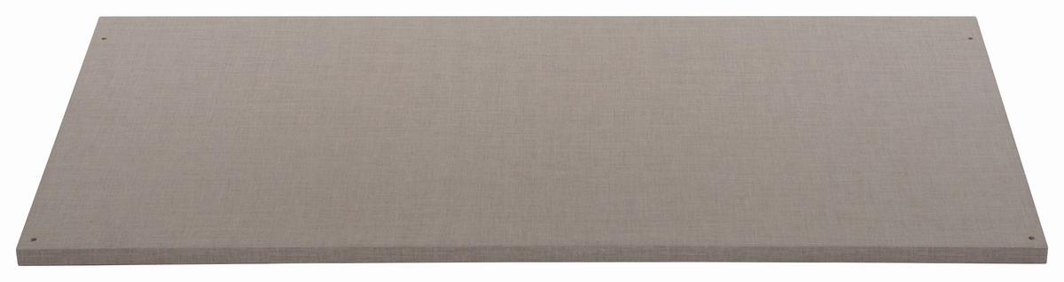 Raft demontabil Universal - gri, material pe bază de lemn (88/1,6/45cm)