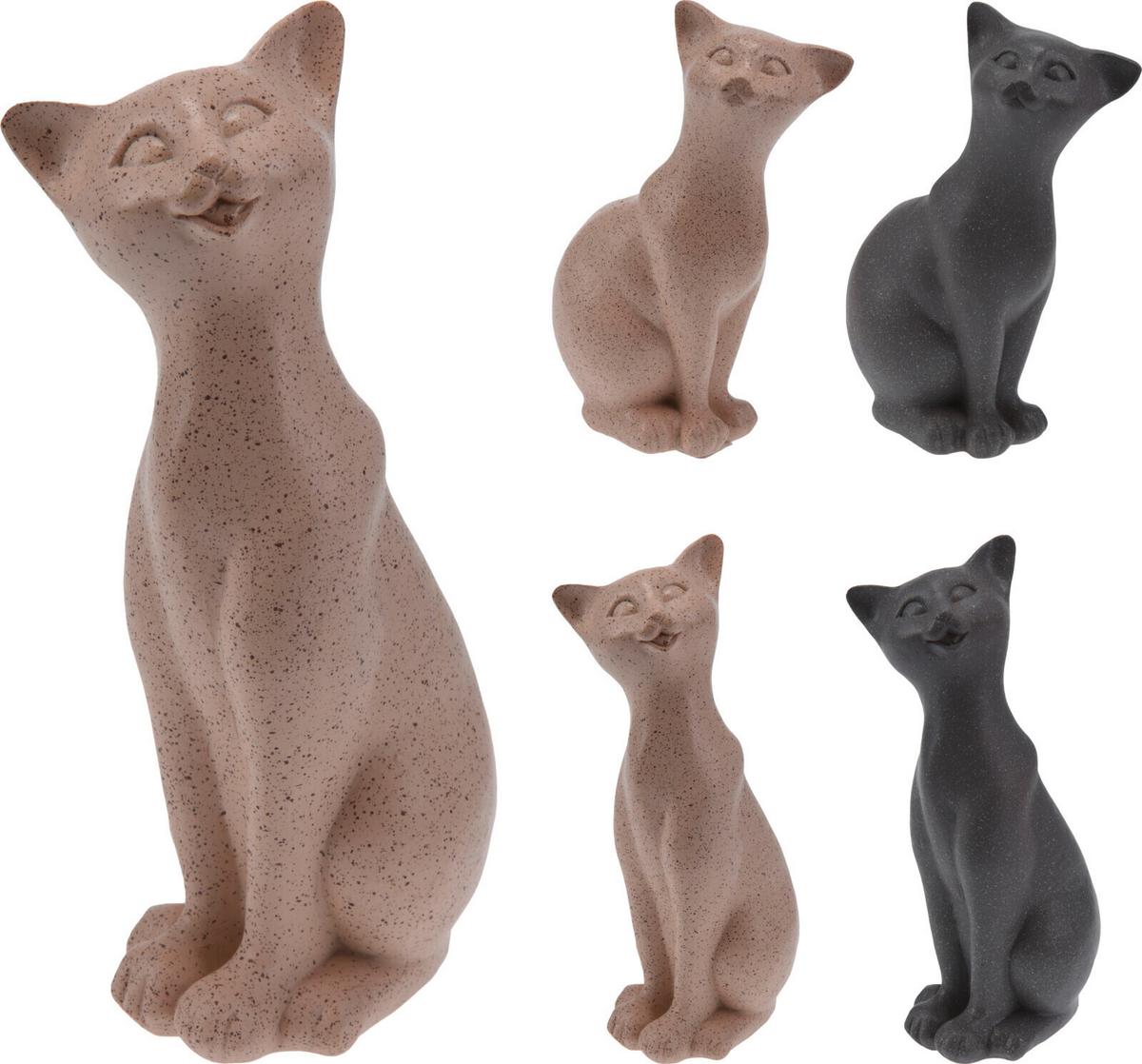 Dísz Macska Catart - műanyag (6,5/9/18cm)