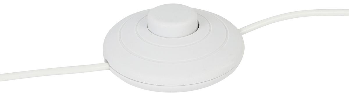 LED-Stehleuchte Alexander Weiß max. 24 Watt - Weiß, MODERN, Kunststoff/Metall (30/30/150cm) - Mömax