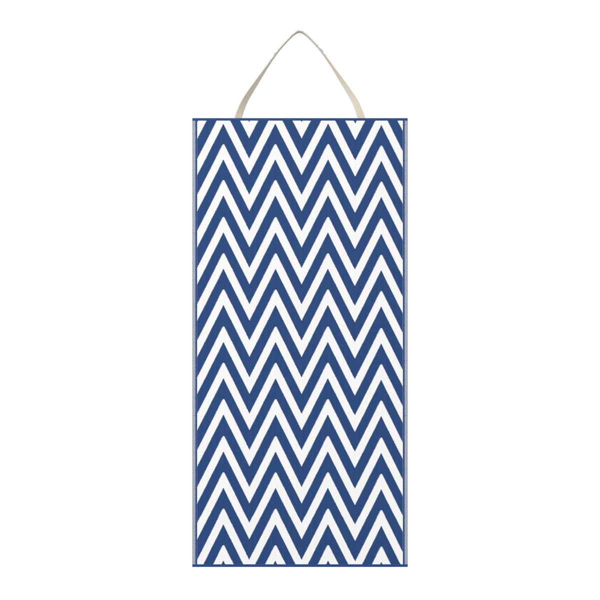 Strandmatte Riya Blau ca. 70x170 cm - Blau, MODERN, Kunststoff/Textil (70/170cm) - Bessagi Garden