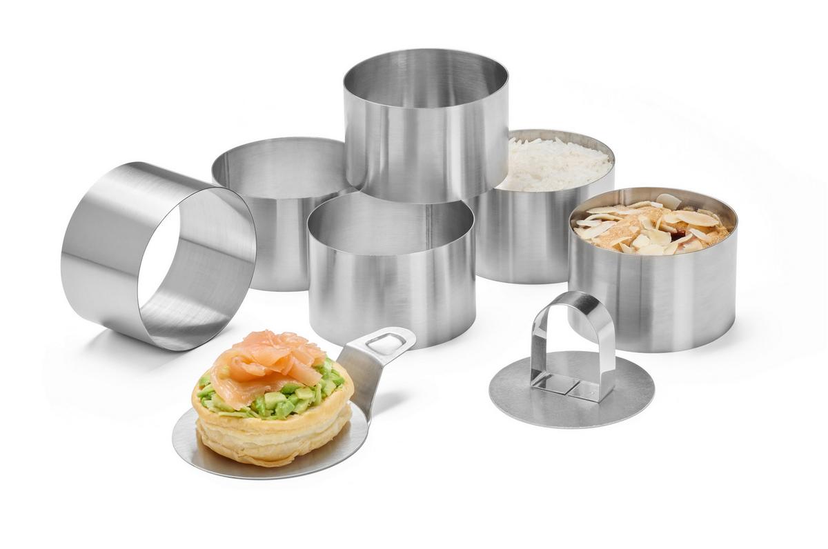 Speisering Michael Silberfarben, 8-teilig - Silberfarben, Konventionell, Metall (8/5cm) - Mömax