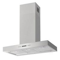 Dunstabzugshaube IH694610E Inselhaube Edelstahl - Edelstahlfarben, LIFESTYLE (90/69,5/60cm) - Amica