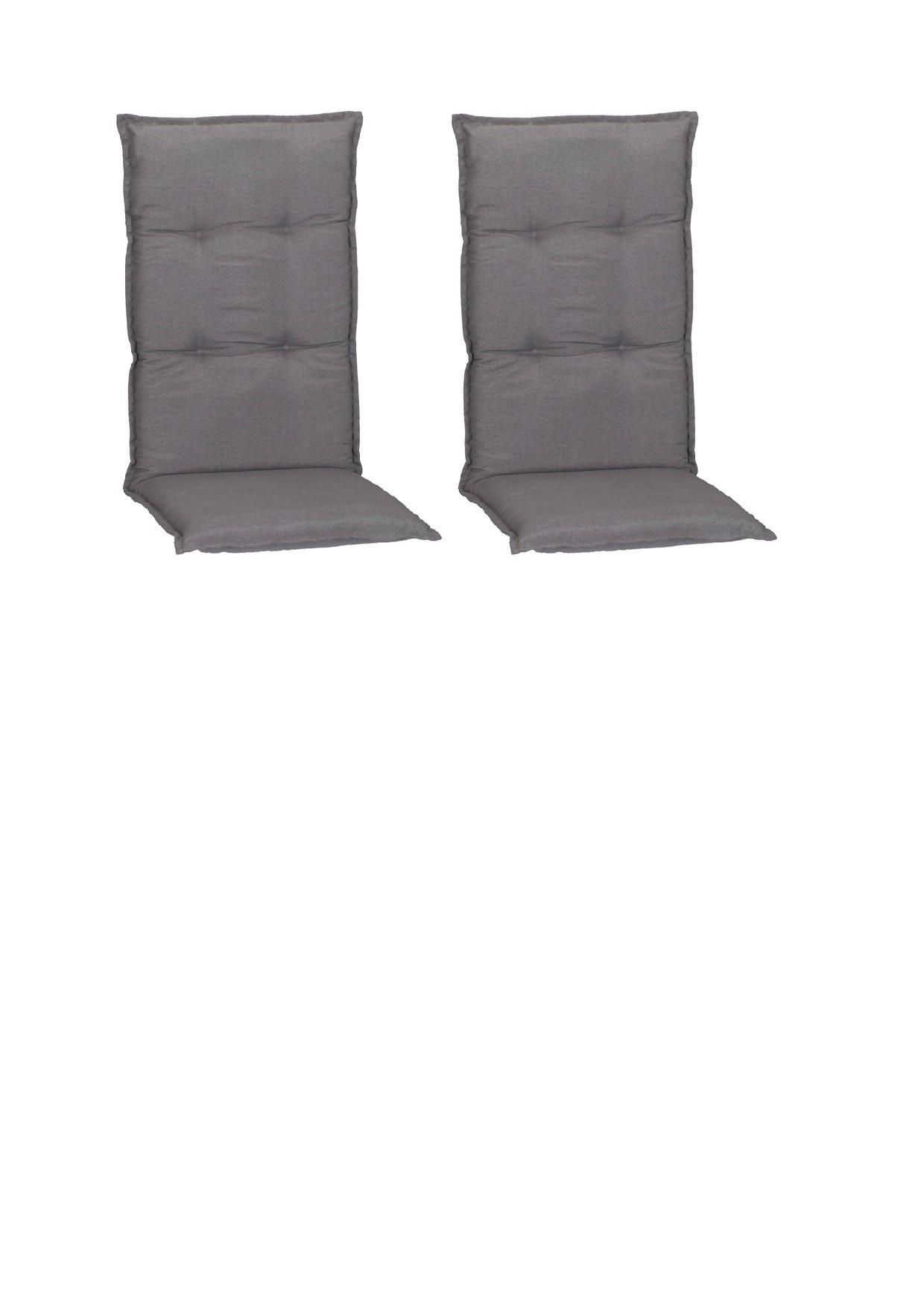 Sedežna Blazina Tanana, 2-Delni Set, Siva - siva, Basics, tekstil (118/46/8cm)