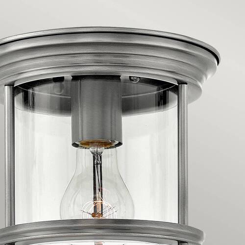 Stropna Svjetiljka Hadrian - boje nikla, Konvencionalno, staklo/metal (19.6/18.5cm) - Elstead Lighting