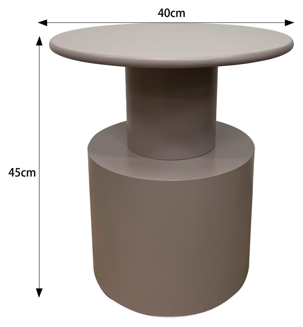 Couchtisch Azura Mushroom - LIFESTYLE, Holz/Holzwerkstoff (40/45/40cm) - Mömax