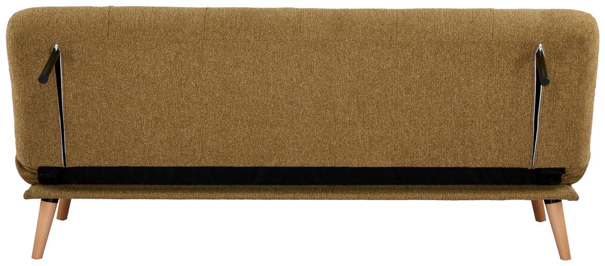 Sofa Urbino - boje senfa/prirodne boje, Moderno, drvo/tekstil (188/84/87cm) - Mömax