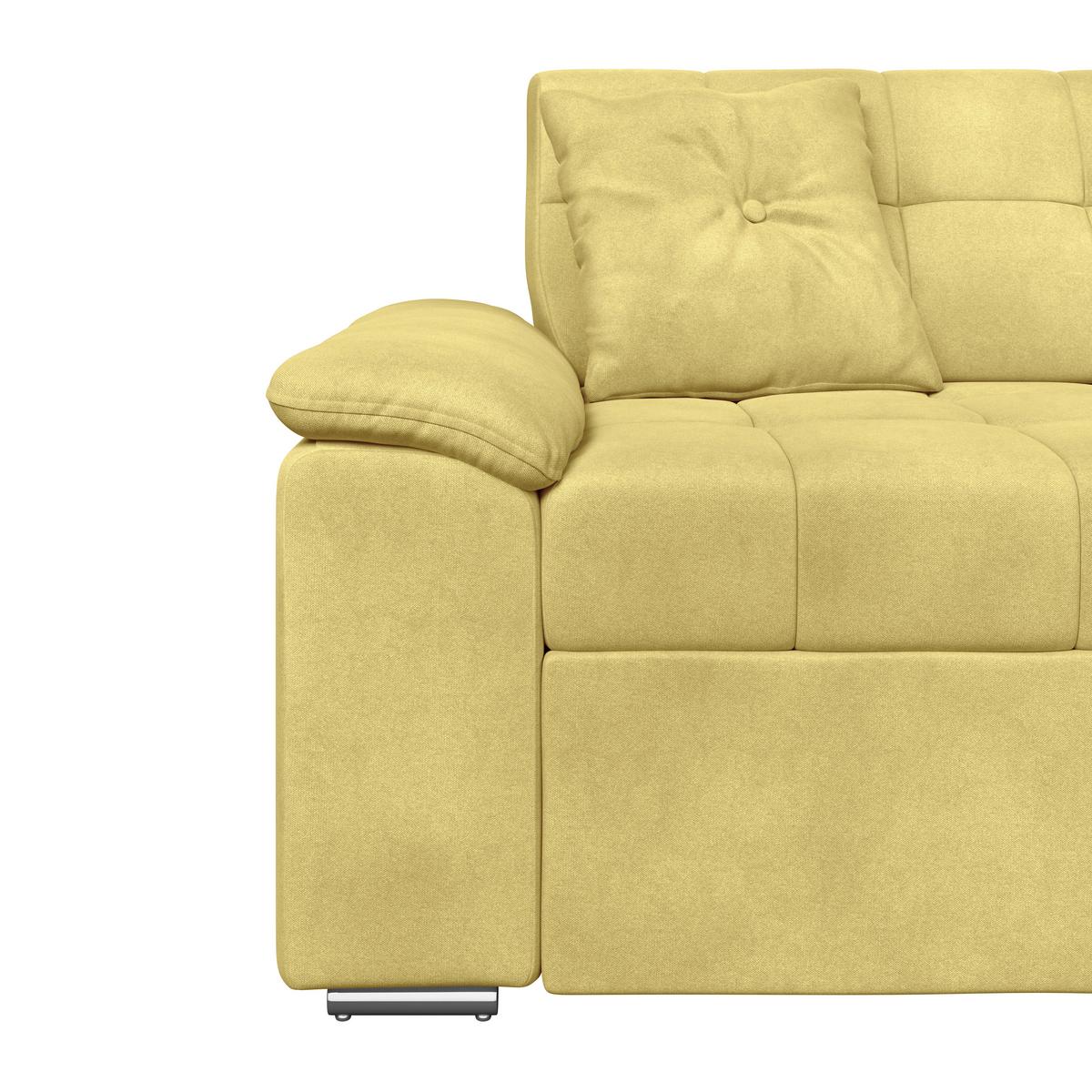 Coltar BALI - galben muștar, Trend, textil (257/167cm) - Modern Living