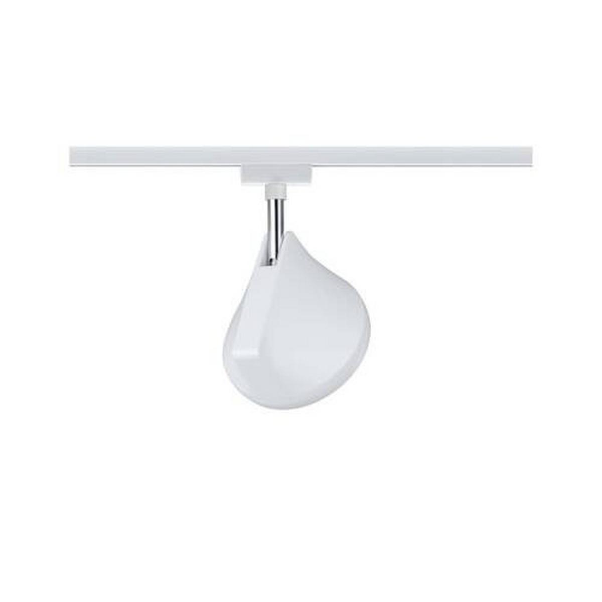 Schienensystem-Strahler Spot Arena in Weiß max. 9,9 Watt - Weiß, Basics, Metall (12,3/19,1cm) - Paulmann