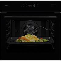 Backofen NBB8S621AB Schwarz - Schwarz, Metall (59,5/59,4/56,7cm) - AEG