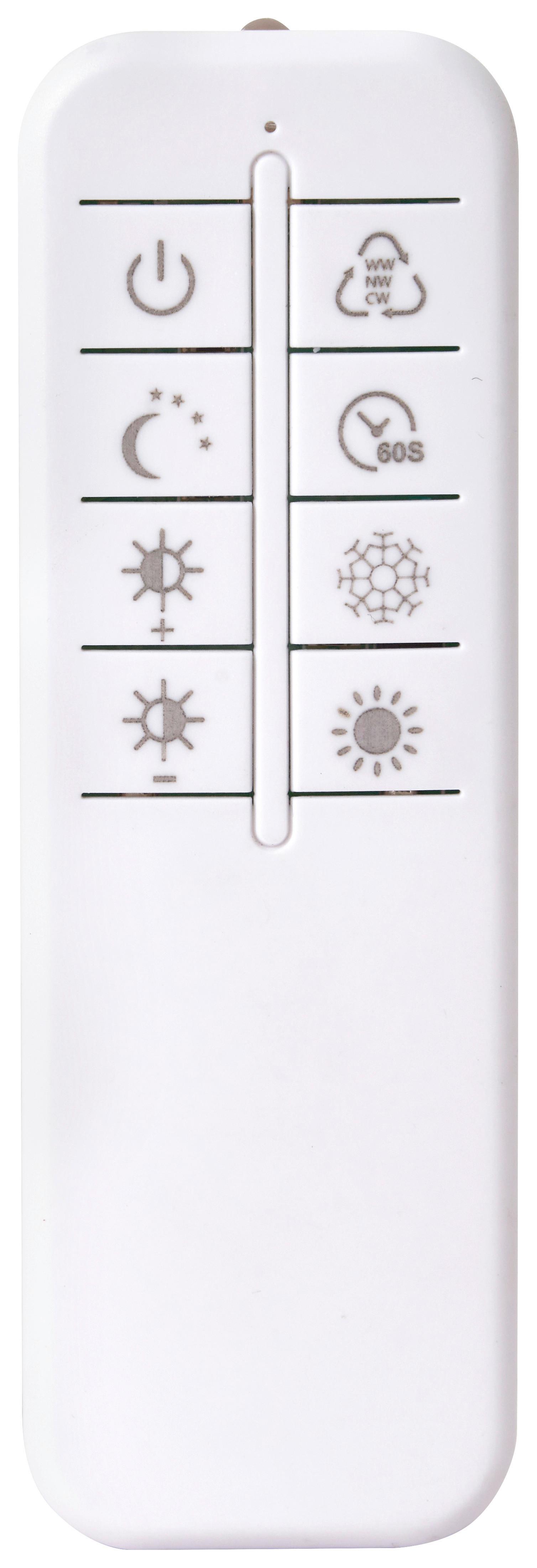 LED-TAKLAMPA FILM - opal/svart, Modern, metall (99/60/11,5cm) - Mömax