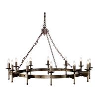 Csillár Cw12-Old-Brz - bronzszínű, Natur, fém (130/90cm) - Elstead Lighting