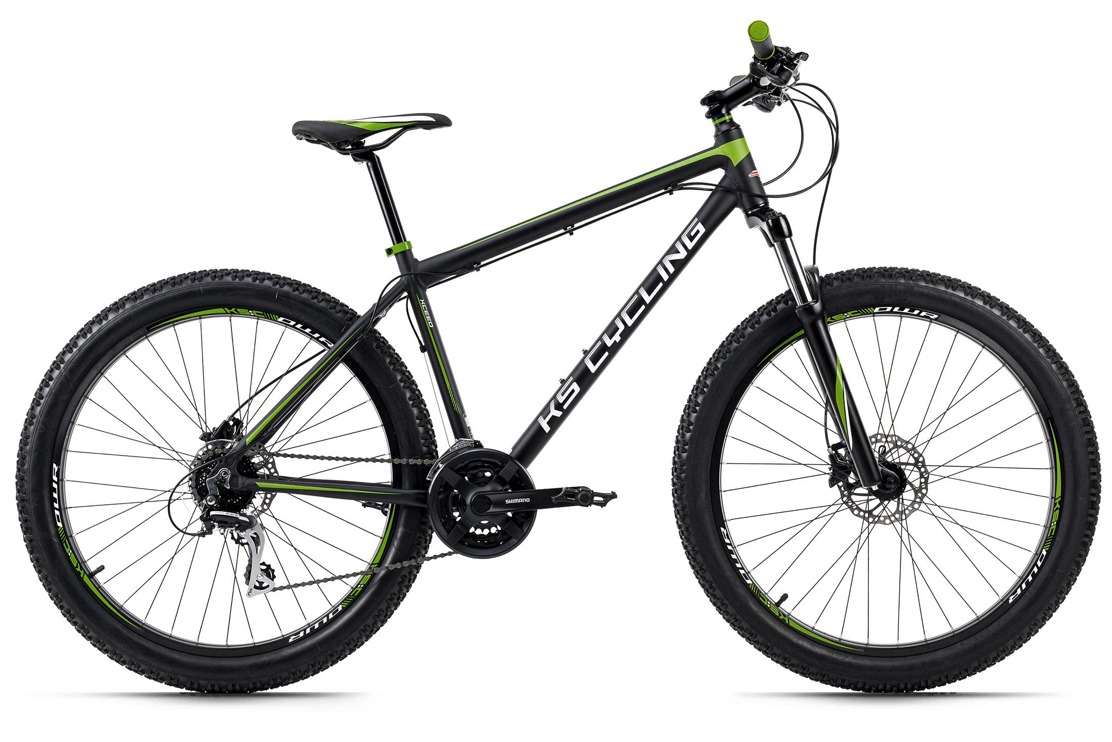 Mountainbike Hardtail 27,5'' Plus RH 50cm - Schwarz, Basics, Metall (180/70/80cm) - KS Cycling