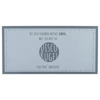 Dekoschild Wording aus Eisen - Design, Metall (40/20cm)