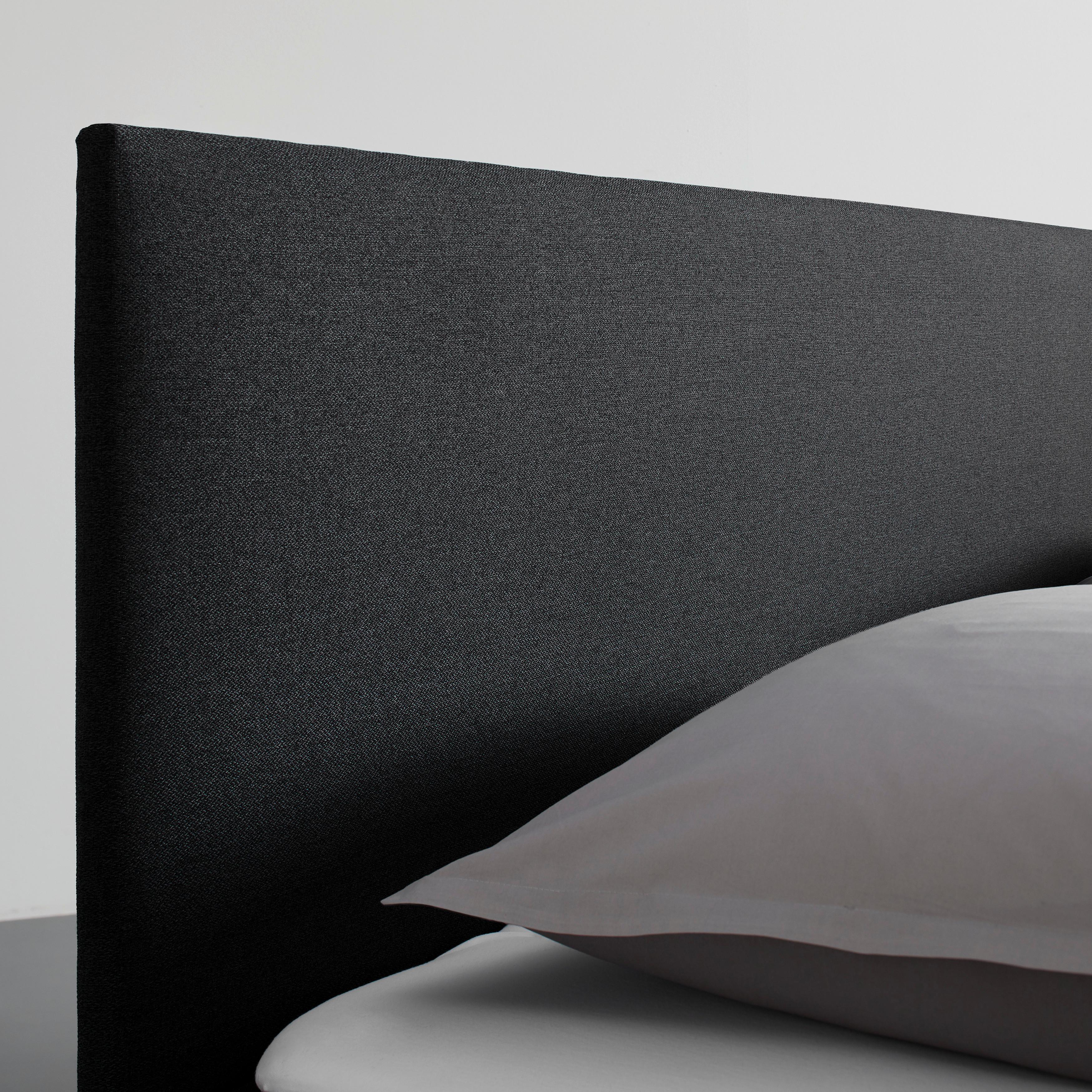 BOXSÄNG LUCY 2 - mörkgrå/svart, Modern, trämaterial/trä (180/200cm) - Bessagi Home