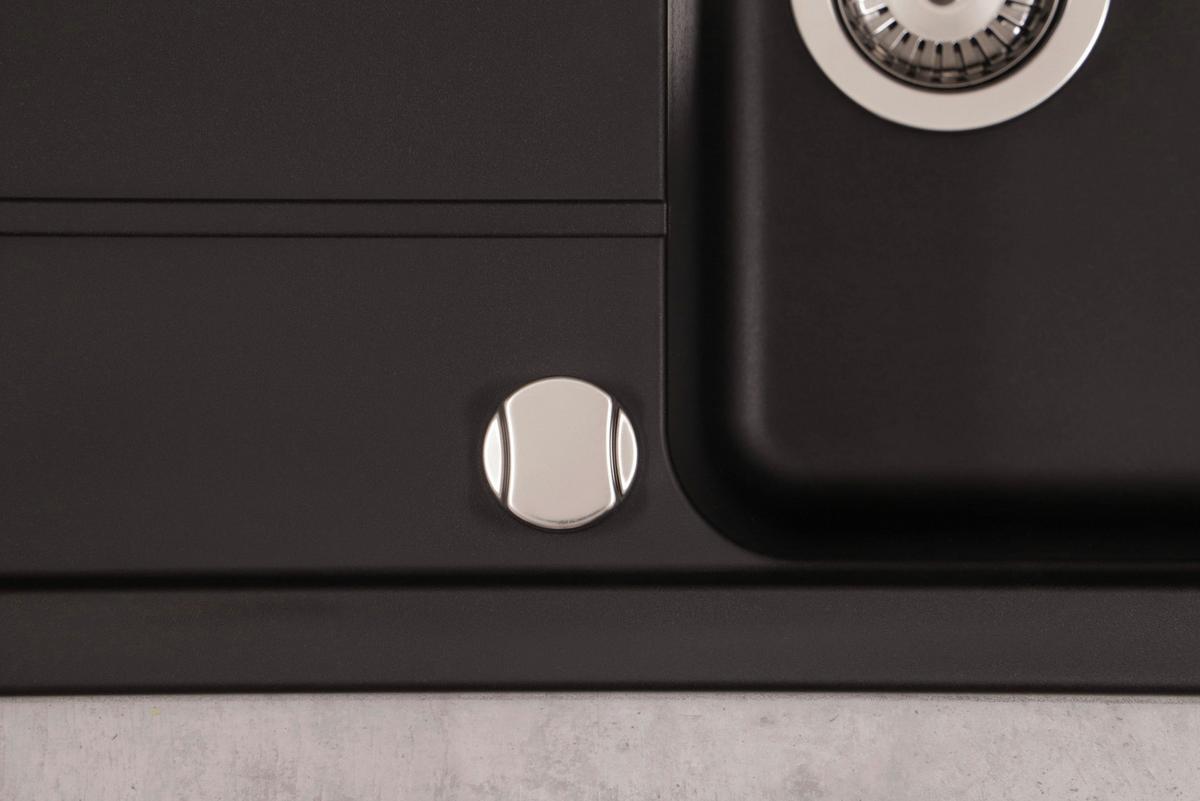 Pomivalno Korito Austin, 100x50cm - črna, Design, kamen (100/20/50cm) - Respekta