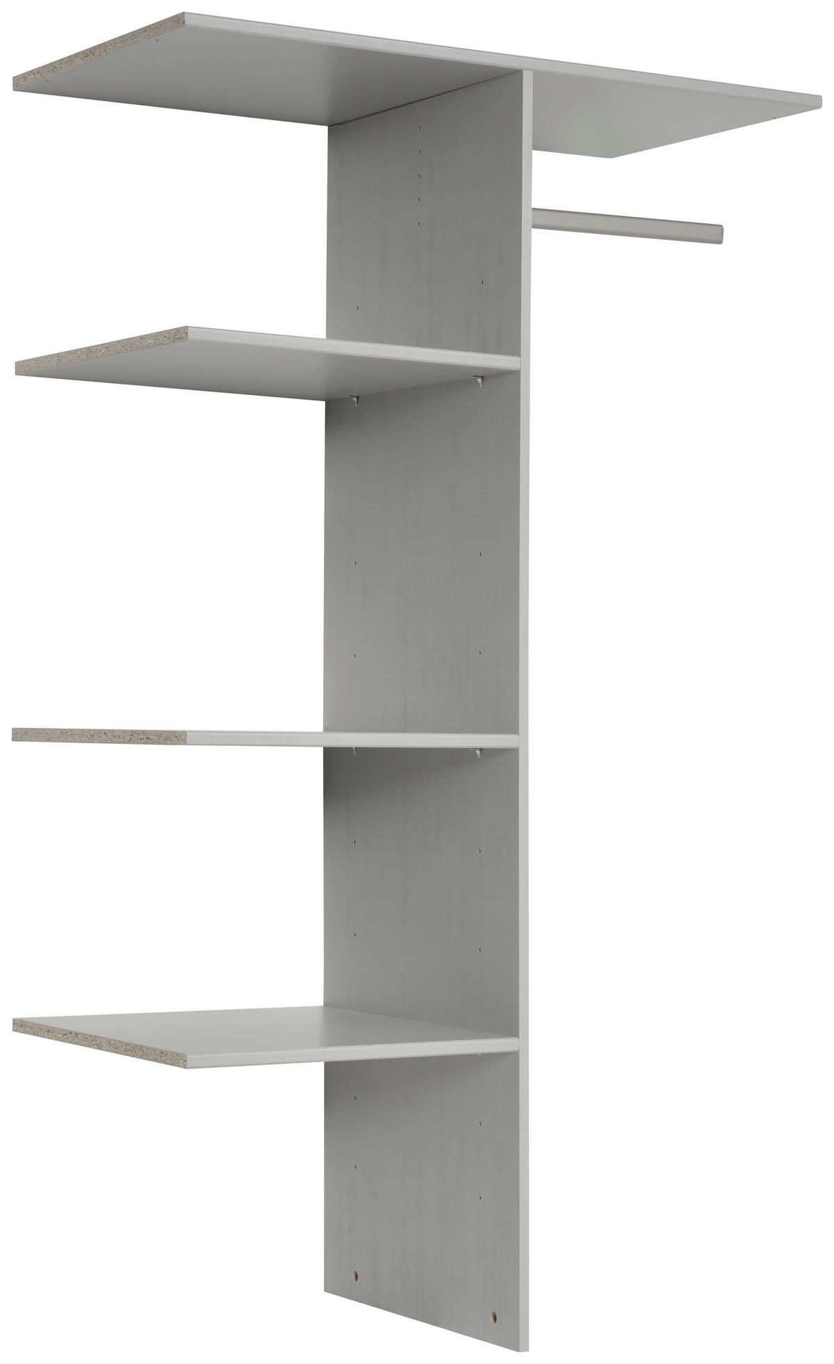 INNENEINTEILUNG WÄSCHEEINTEILUNG FRESH - Grau, MODERN, Holzwerkstoff (100/160/50cm) - MID.YOU