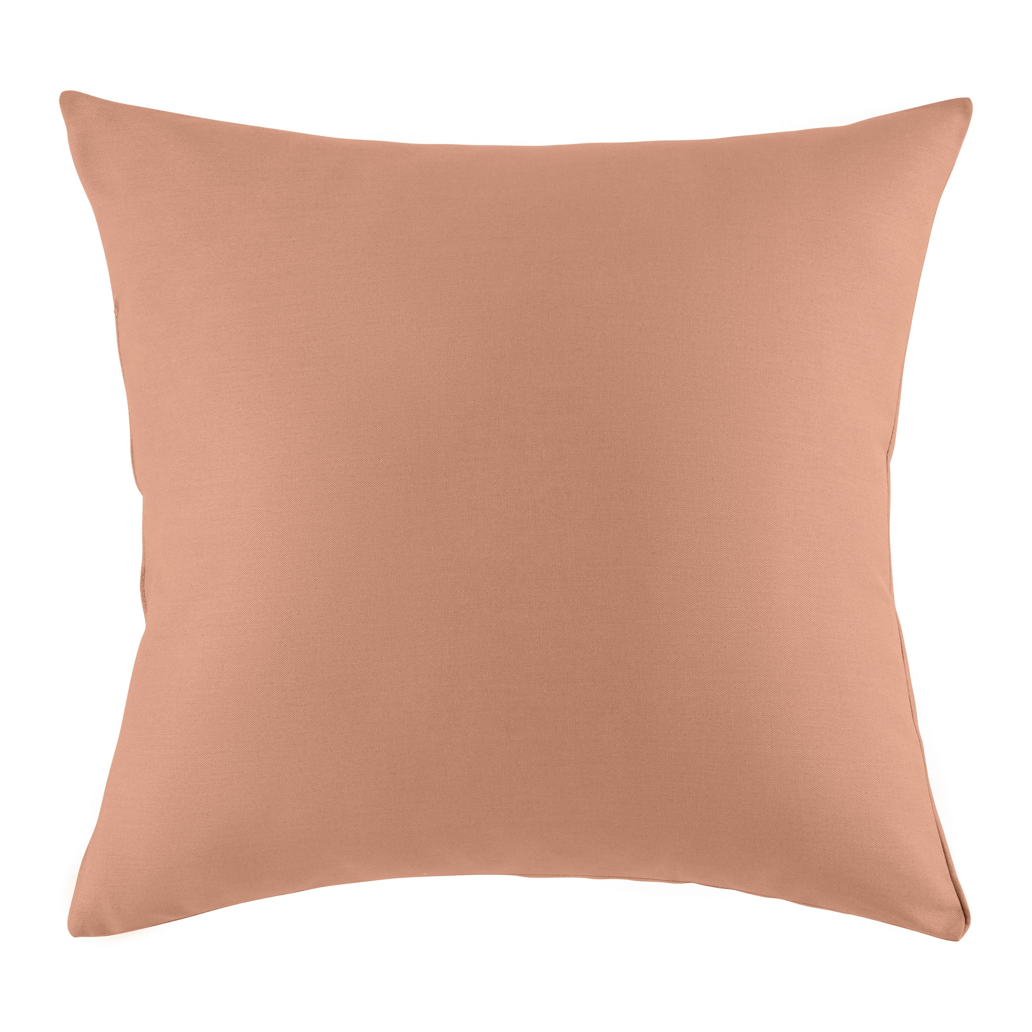 Díszpárna Mex 48/48 - mokka, Konventionell, textil (48/48cm) - Modern Living