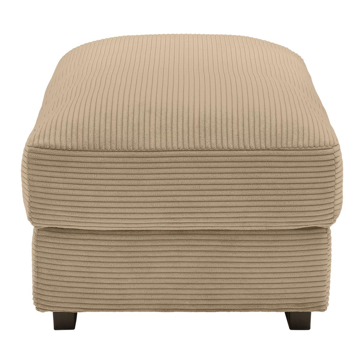 Hocker Pedro Braun - Braun, MODERN, Textil (60/46/110cm) - Mömax