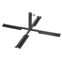 Schneider Schirmständer Plattenständer Anthrazit - Anthrazit, Basics, Metall (105/105/35cm) - Schneider