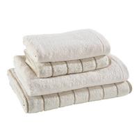 ZESTAW RĘCZNIKÓW FROTTE CAWÖ 4 SZT. - kolor naturalny, Basics, tkanina - Cawoe