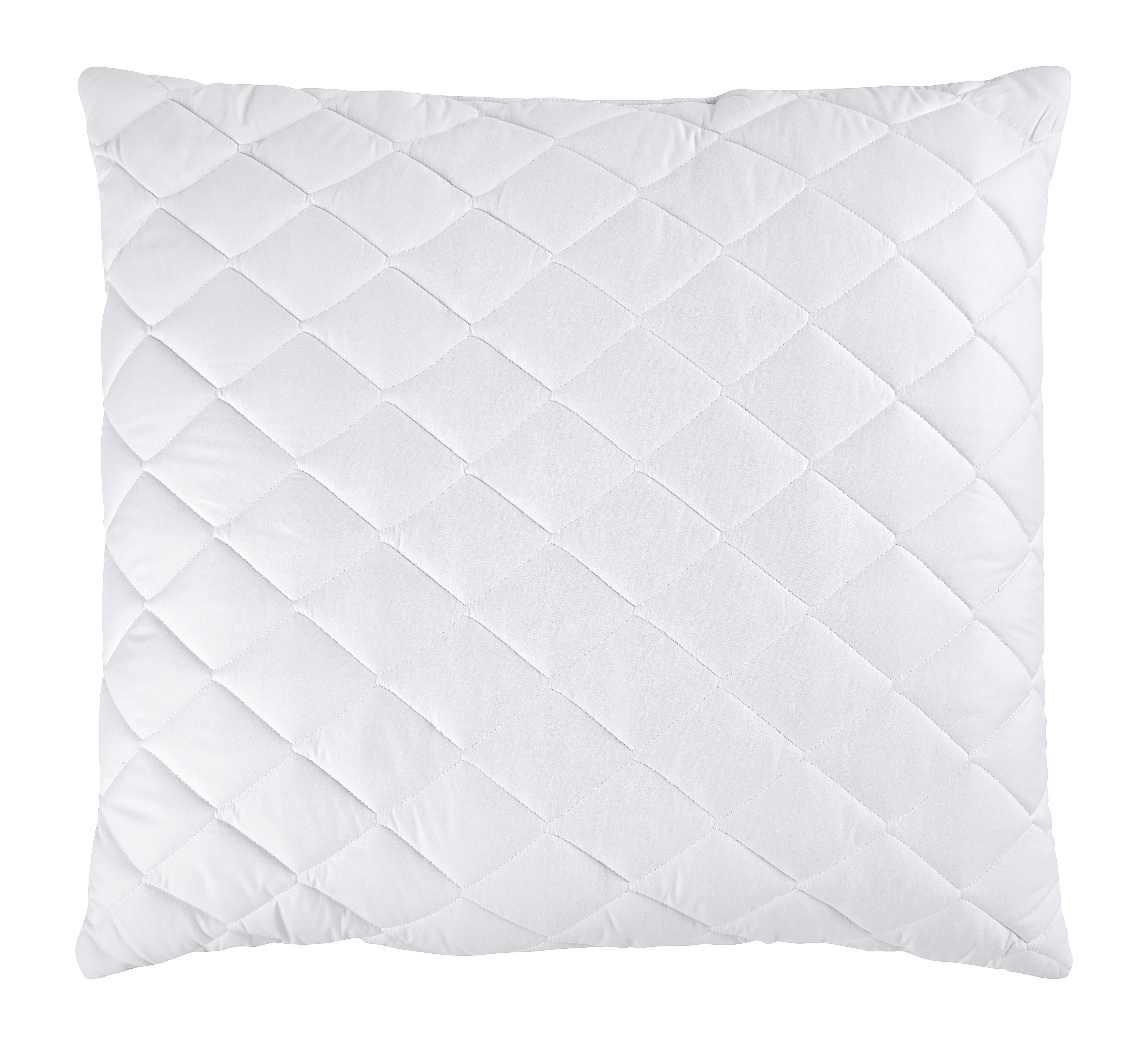 Kopfkissen Vegan Micro Premium in Weiß ca. 80x80cm - Weiß, KONVENTIONELL, Textil (80/80cm) - Based