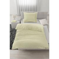 Lenjerie de pat Blume, cca. 140x200/50x70 cm - verde mentă, Konventionell, textil (140/200cm) - Mömax