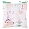 Ülőpárna Romance - Bordó/Zöld, romantikus/Landhaus, Textil (40/40cm) - Modern Living Ülőpárna Romance - Bordó/Zöld, romantikus/Landhaus, Textil (40/40cm) - Modern Living