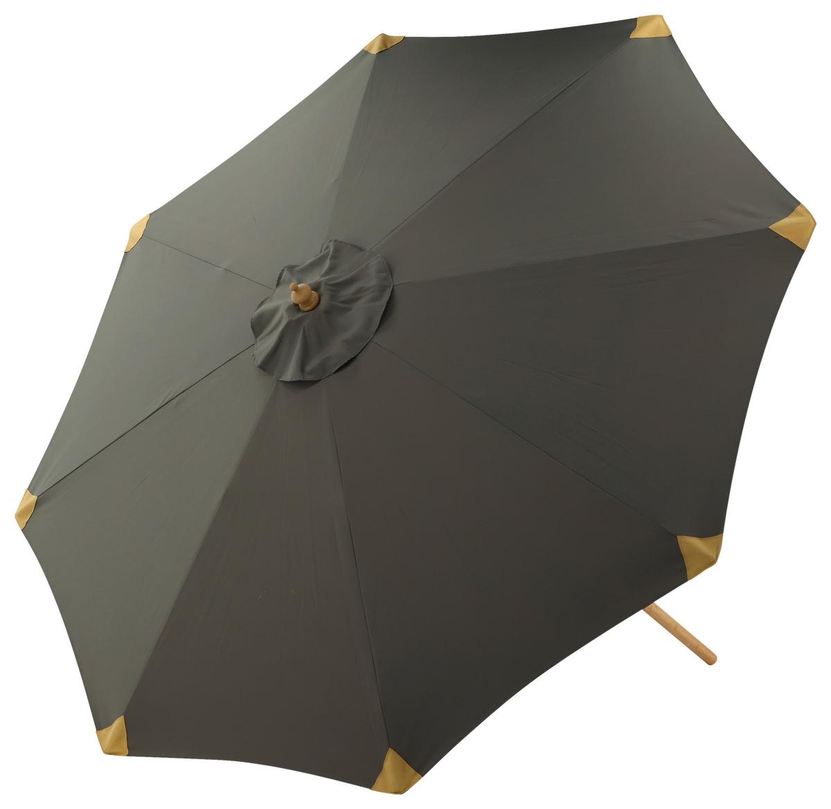 SONNENSCHIRM CEROX - Grau, KONVENTIONELL (270/250cm) - Gardenson