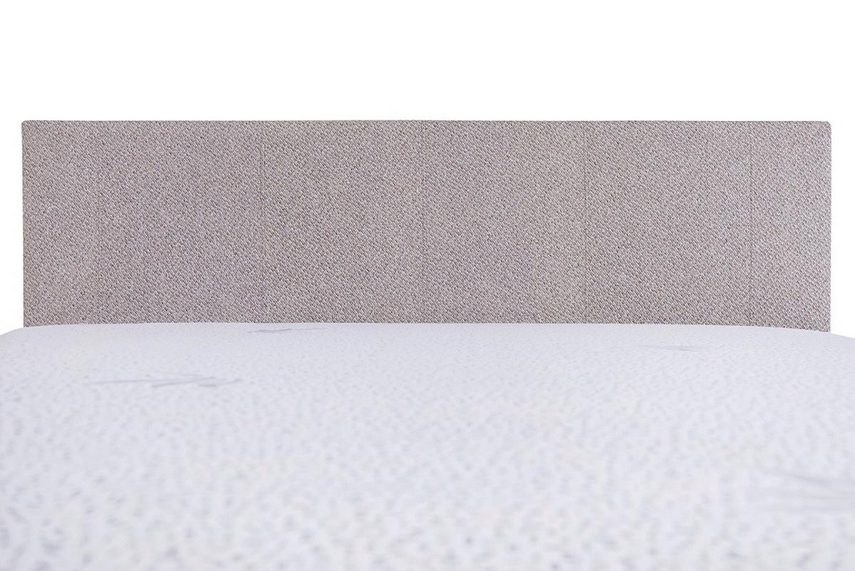 Kárpitozott Ágy Spina - szürkésbézs, Konventionell, faalapú anyag/textil (140/200cm)