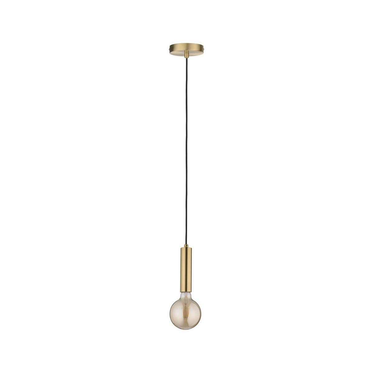 Hängeleuchte Kine in Messingfarben max. 60 Watt - Basics (10/150cm) - Paulmann