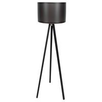 LAMPA STOJĄCA 3808007301 - czarny, Trend, materiał drewnopochodny/tworzywo sztuczne (38/145cm) - P & B