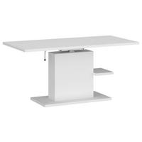 Stolić Cortado - bijela, Moderno, drvni materijal (110/54,6-74,2/65cm) - Modern Living