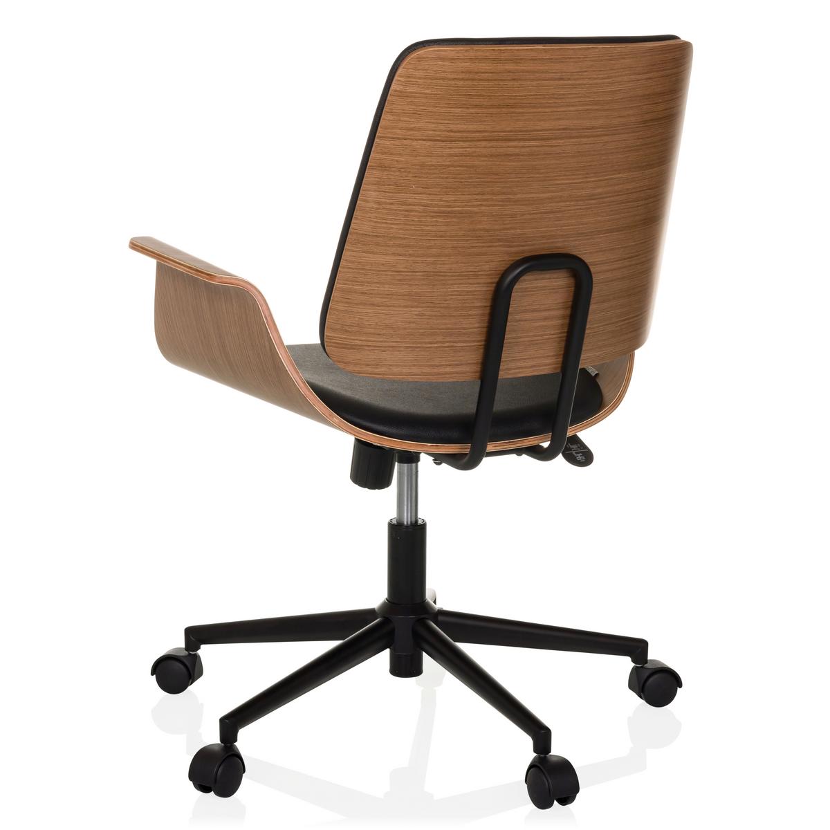 Pisarniški Stol Cenca I, Črna - črna, Moderno, kovina/umetna masa (68/92/63,5cm) - MID.YOU