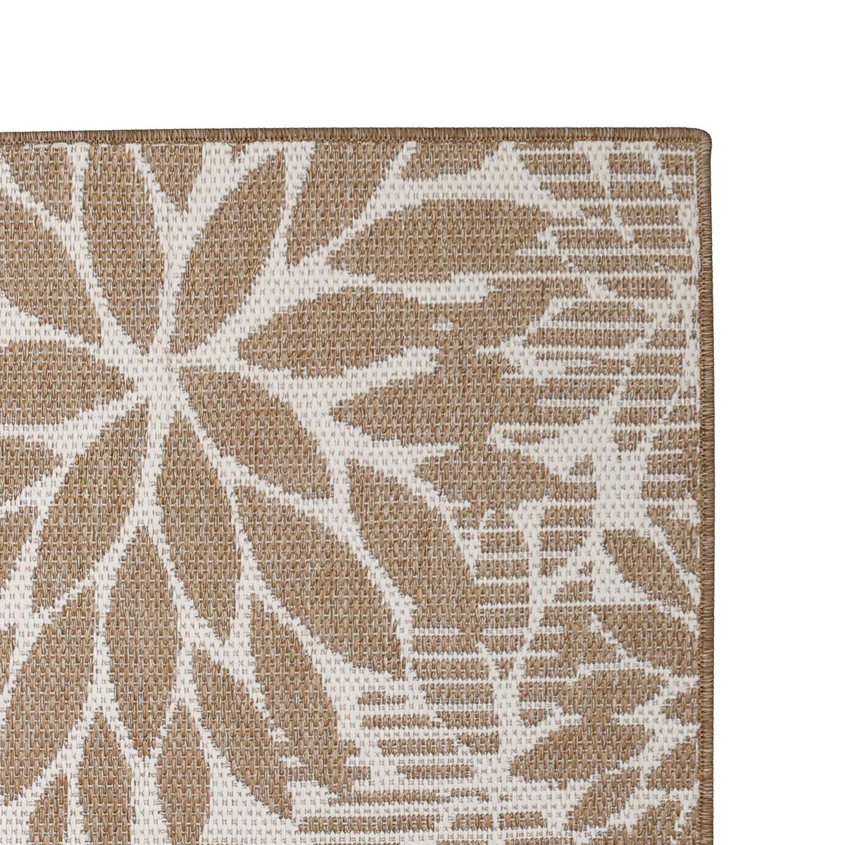 Outdoorteppich Noura Beige/Weiß ca. 160x230 cm - Beige, MODERN, Textil (160/230cm) - Bessagi Garden