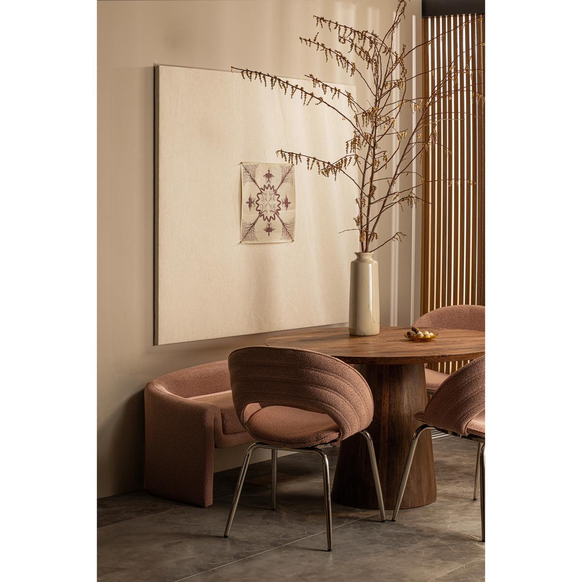 Esstisch Limit Holz - Walnussfarben, Design, Holz (130/130/76cm) - Livetastic