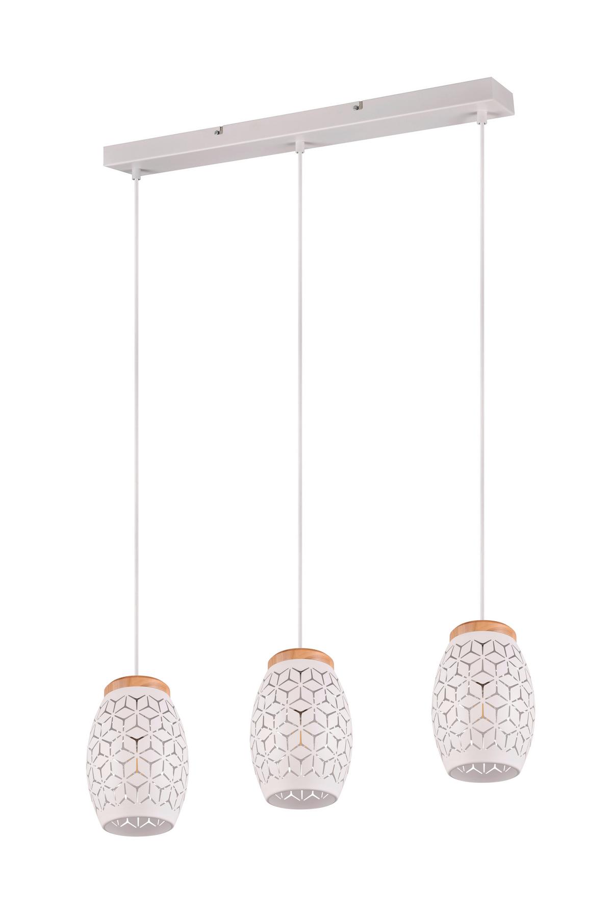 LAMPA WISZĄCA R31573031 BIDAR - biały, Konventionell, metal (71/15/150cm)
