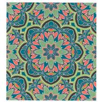 RĘCZNIK PLAŻOWY MANDALA - różnokolorowy, Konventionell, tkanina (220/240cm) - Esposa