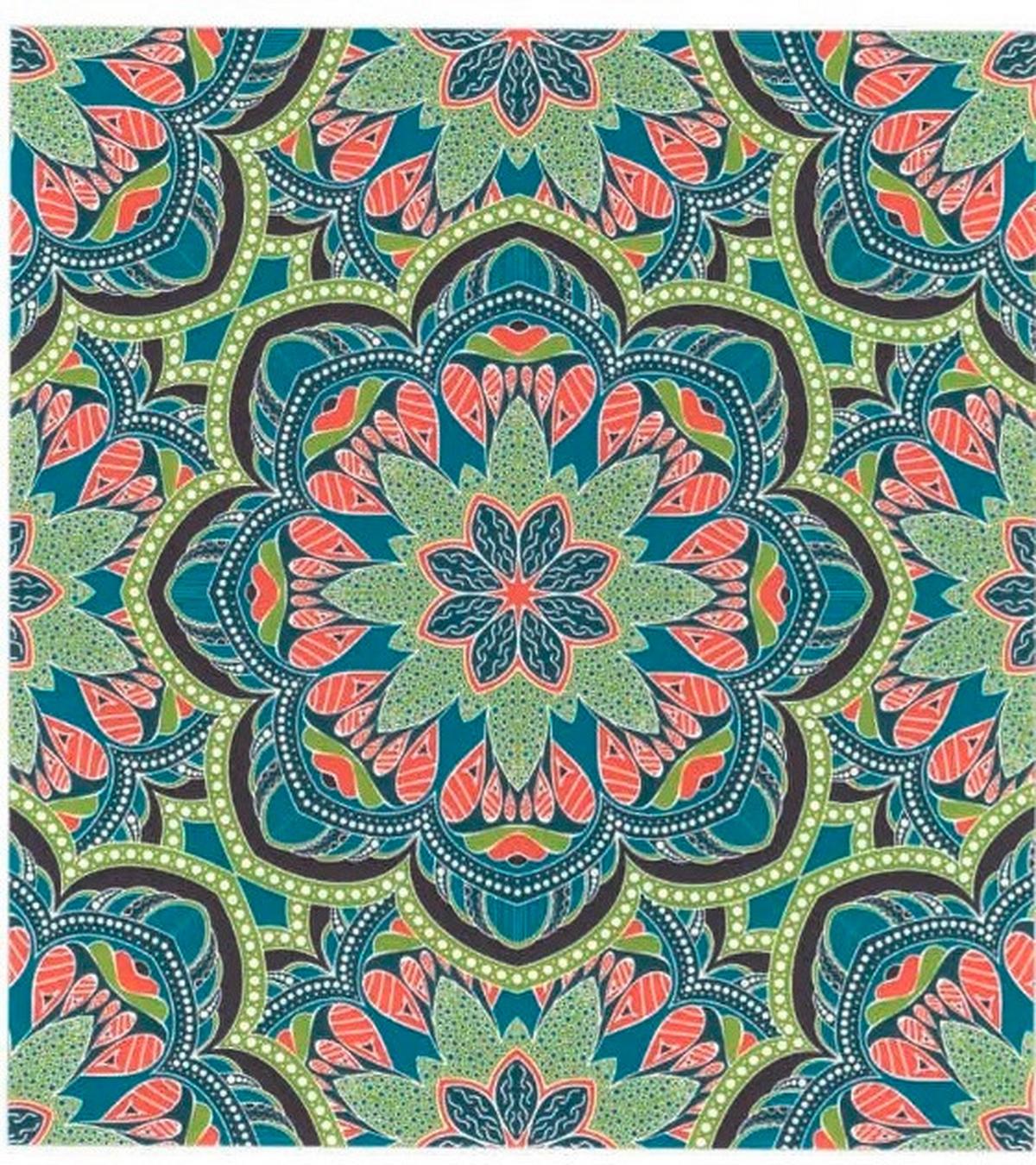 RĘCZNIK PLAŻOWY MANDALA - różnokolorowy, Konventionell, tkanina (220/240cm) - Esposa