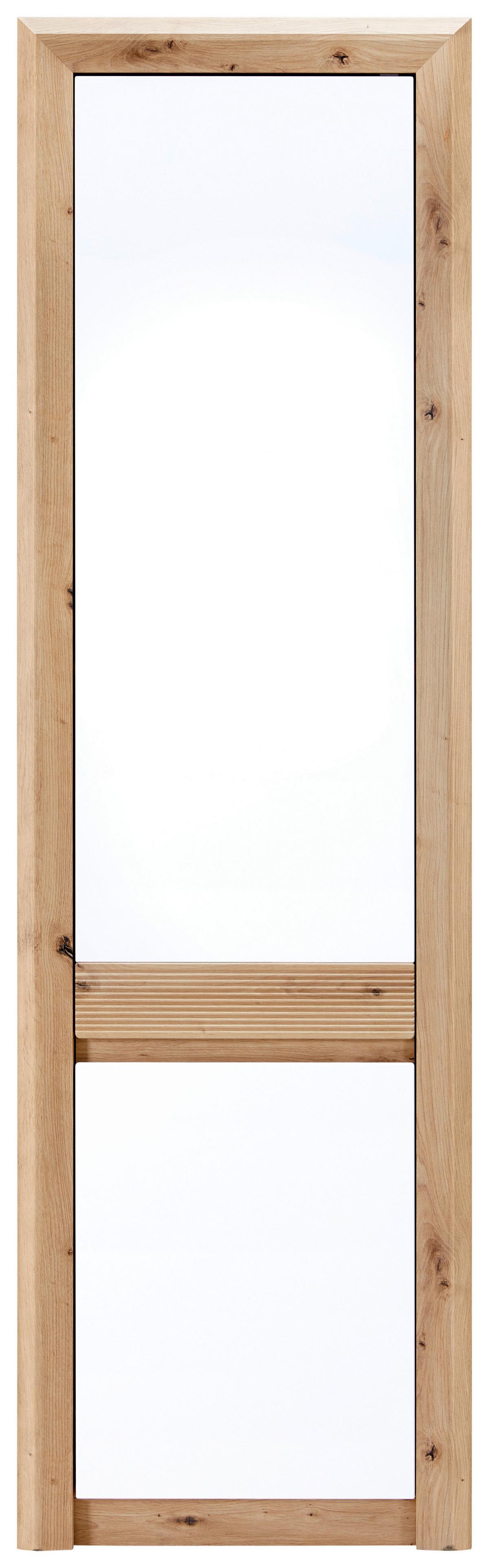 Omara Kashmir New - barve hrasta/bela, Moderno, leseni material (57/192/41cm) - Zandiara